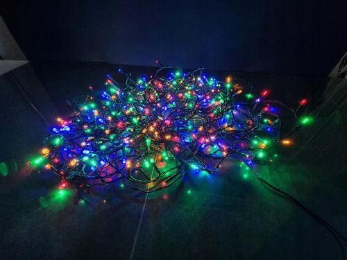 LAMPKI CHOINKOWE 400 LED MULTI ATEST CHOINKA na Arena.pl