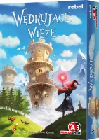 Gra planszowa - Wędrujące wieże - poprowadź czarodziejów do zamku kruków