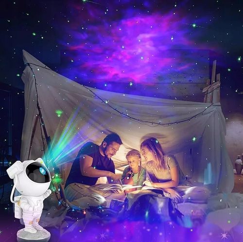 PROJEKTOR GWIAZD ASTRONAUTA RZUTNIK LED LAMPKA NOCNA DLA DZIECI NA PREZENT na Arena.pl