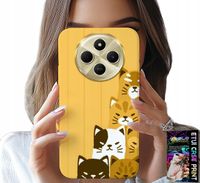 ETUI DO XIAOMI REDMI 14C 4G - LOVE CAT, WZORY Z KOTAMI, CASE + SZKŁO