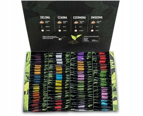 Zestaw herbat 100 saszetek Green Touch liściasta na Arena.pl