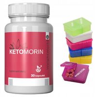 KETOMORIN Na utratę wagi ODCHUDZANIE Naturalny skład 30 kaps. + GRATIS