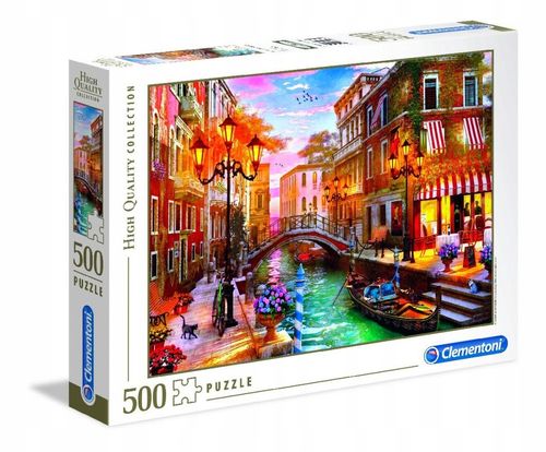 CLE puzzle 500 HQ Sunset over Venice 35063 na Arena.pl