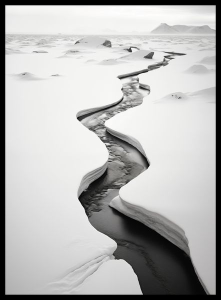 Plakat 40x55cm Szczeliny Mrozu zdjęcie 2