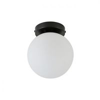 KINKIET CZARNY STALOWY E27 35W LED DO SALONU