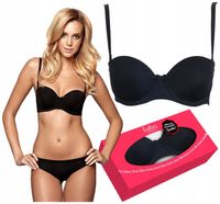 HENDERSON BIUSTONOSZ RAFF BARDOTKA CZARNY 80E