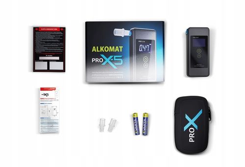 Alkomat PRO X-5 ORYGINALNY + Kalibracja w dniu wysyłki na Arena.pl