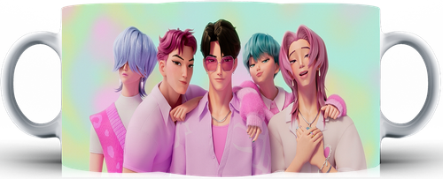 Kubek ceramiczny K-POP DEMON HUNTERS na Arena.pl
