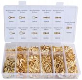 ZESTAW KONEKTORÓW KABLOWYCH SAMOCHODOWYCH 750 MĘSKIE ŻEŃSKIE OKRĄGŁE