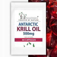 OLEJ Z KRYLA ANTARKTYCZNEGO KRILL MOCNY KRYL OMEGA 3 ASTAKSANTYNA