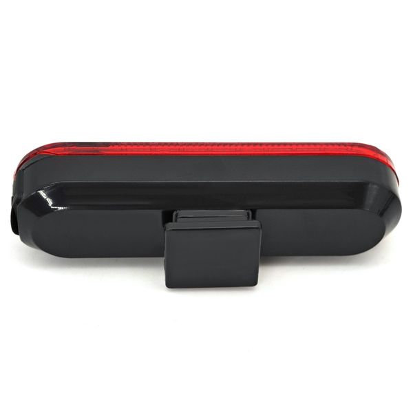 Lampka rowerowa 4 tryby pracy USB czerwona zdjęcie 9