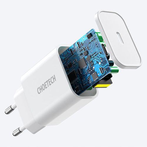 Ładowarka sieciowa Choetech USB-C 20W PD 3A Q5004 na Arena.pl