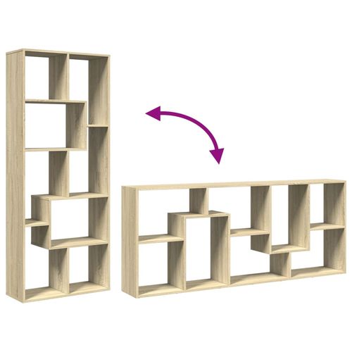 Regał przegroda, dąb sonoma, 67x25x161,5 cm na Arena.pl