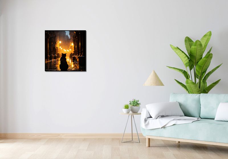 Plakat 60x60cm Samotna Wędrowczyni zdjęcie 4