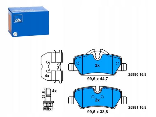 KLOCKI HAM TYL MINI F55 14- ATE na Arena.pl