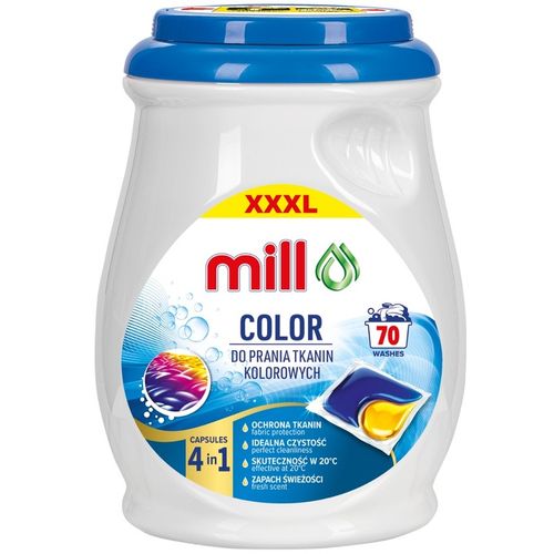Mill Professional Kapsułki do Prania Koloru 70 szt. na Arena.pl
