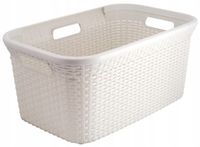 KOSZ NA PRANIE BIELIZNĘ MAGLA RATTAN CURVER 45L