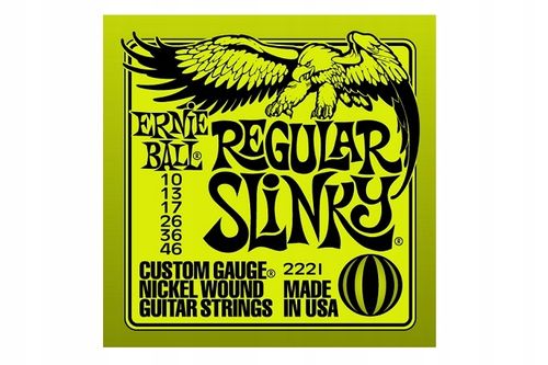 ERNIE BALL 2221 10-46 REGULAR SLINKY na Arena.pl