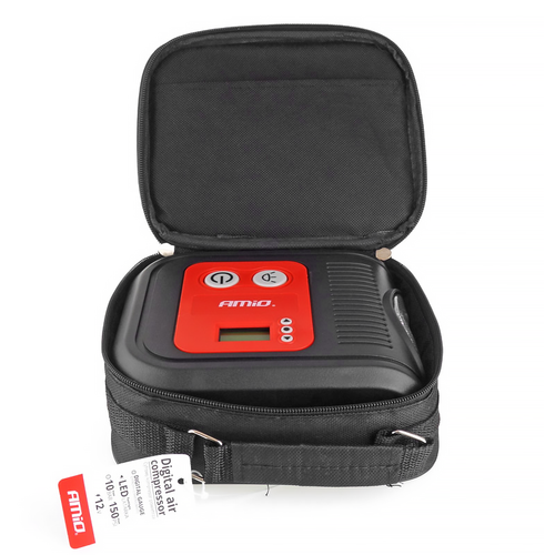 Kompresor Samochodowy Cyfrowy LED LCD 12V 150 PSI 10 BAR Pompka Sprężarka na Arena.pl