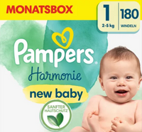 Pampers Harmonie New Born 1 pieluchy 2-5 kg, 180 szt.