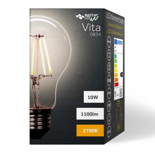 ŻARÓWKA LED E27 FILAMENT EDISON RETRO OZDOBNA 10W zdjęcie 2