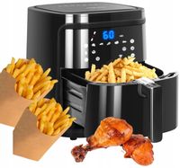 FRYTKOWNICA 7L BEZTŁUSZCZOWA MOCNA 1900W AIR FRYER FRYTOWNICA MIĘSO HIT !!! FRYTKOWNICA 7L BEZTŁUSZCZOWA MOCNA 1900W AIR FRYER FRYTOWNICA MIĘSO HIT !!!