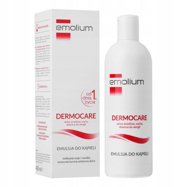 EMOLIUM DERMOCARE emulsja do kąpieli 400ml zdjęcie 1