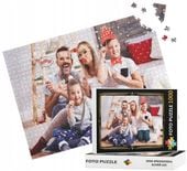 FOTO PUZZLE Z WŁASNYM ZDJĘCIEM GRAFIKĄ OBRAZEM Z PUDEŁKIEM 1000 elementów