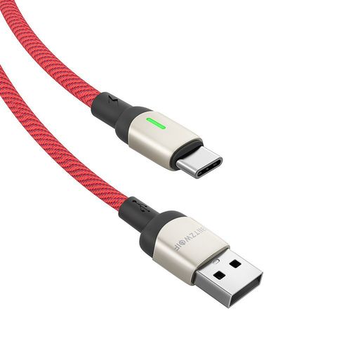 Kabel USB-C BlitzWolf BW-TC21 3A 2m (czerwony) na Arena.pl