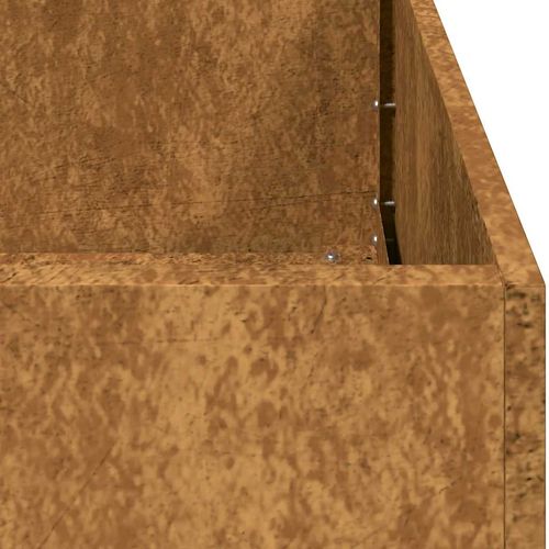 Doniczka Rusty 120x40x40 cm Stal nierdzewna na Arena.pl