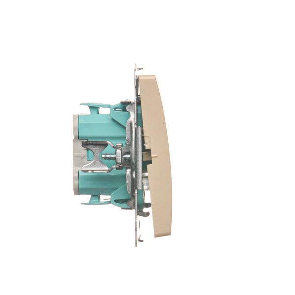 Basic Łącznik pojedynczy BMW1.01/12 beżowy SIMON zdjęcie 3