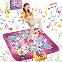 MATA DO TAŃCZENIA TANCA TAŃCA 5 TRYBÓW GRY DLA DZIECI ANTYPOŚLIZGOWYM 86x90
