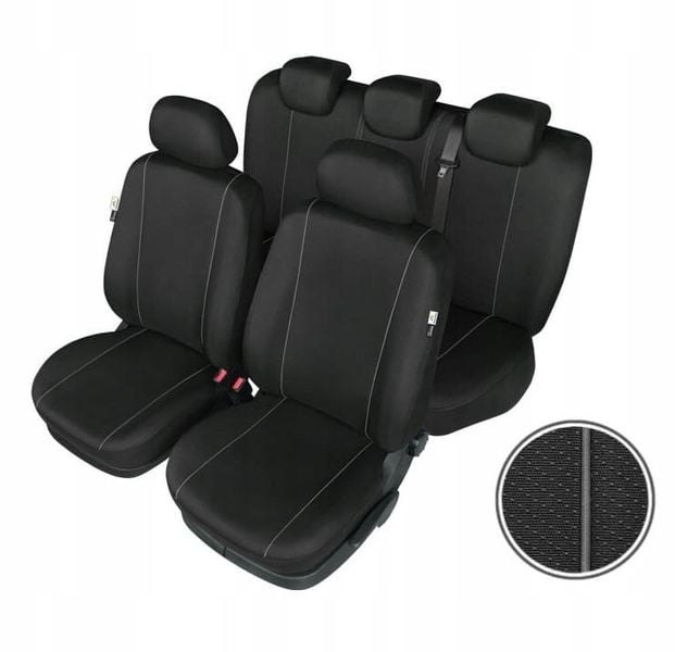 POKROWCE NA FOTELE KOMPLET MAZDA 3 II DO 2013 zdjęcie 1