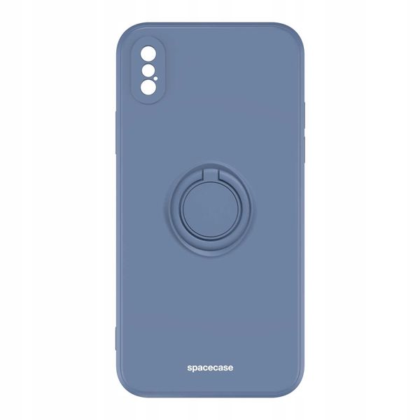 Spacecase Silicone Ring Iphone Xs Max Blue zdjęcie 5