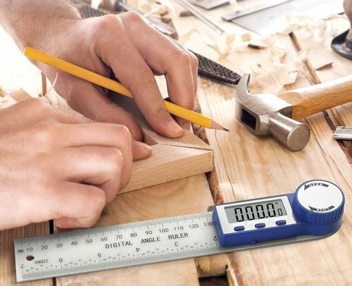 Kątomierz Elektroniczny Cyfrowy 200mm 360° na Arena.pl