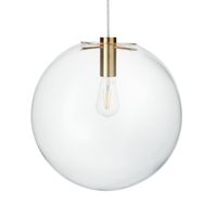 Lampa wisząca TONDA złota 40 cm