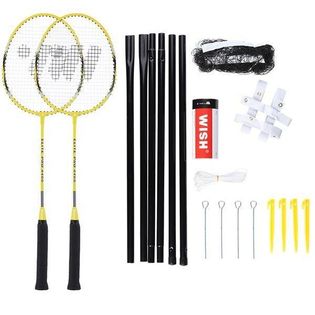 Zestaw rakietek do badmintona Alumtec 4466 Wish żółty