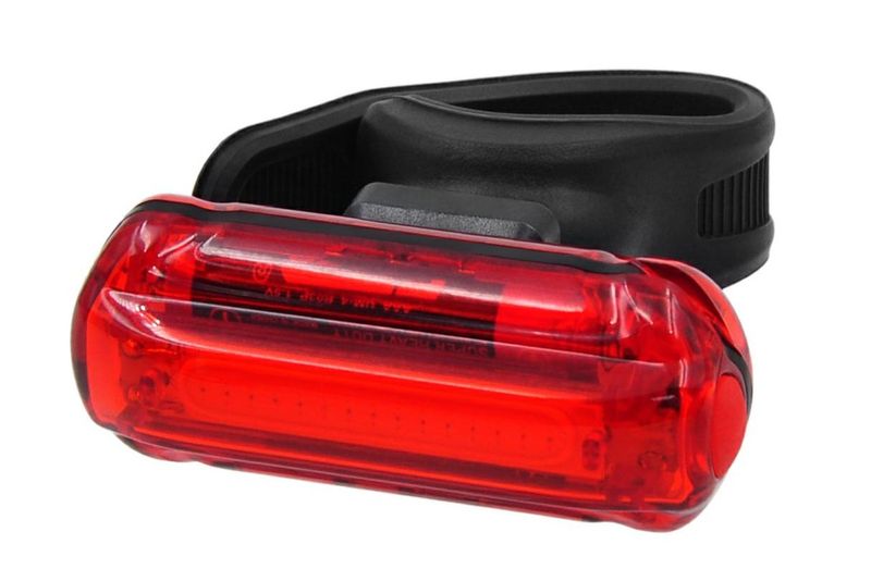 Lampka do roweru tył - COB 15 chip - do sztycy zdjęcie 1