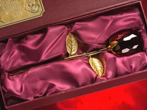 RÓŻA PREZENT 1-99 LAT URODZINY ROCZNICA ŚLUBU ETUI na Arena.pl