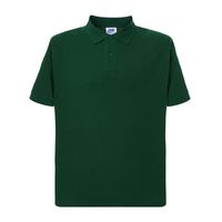 Męskie Polo z dowolnym nadrukiem DTF - kolor zielony XS