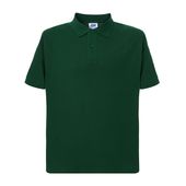 Męskie Polo z dowolnym nadrukiem DTF - kolor zielony XS