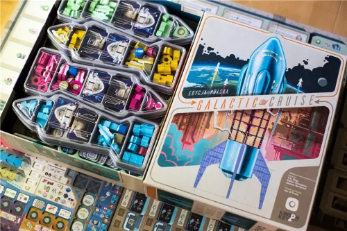 Strategiczna gra planszowa - Galactic Cruise - Luksusowy rejs w kosmosie na Arena.pl