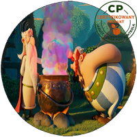 Opłatek waflowy na tort - ASTERIX & OBELIX