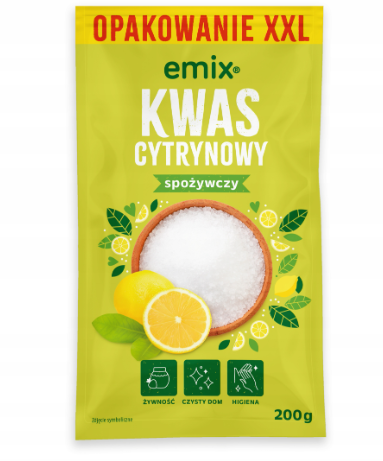 EMIX KWAS CYTRYNOWY 200G DUŻY zdjęcie 1