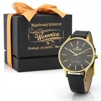 ZEGAREK damski G. ROSSI PUDEŁKO GRAWER na PREZENT