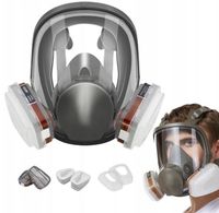 MASKA PRZECIWGAZOWA PEŁNA LAKIERNICZA GAZOWA 6800