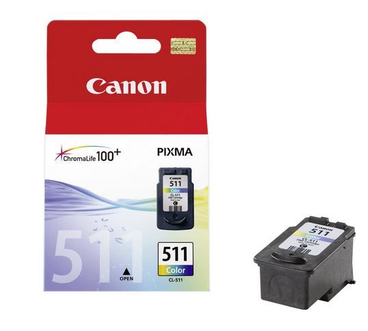 TUSZ CANON 511 COLOR ORYGINALNY zdjęcie 1