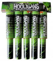 HDP60ZE Hooligans 60sec. zielony dym klasek 5szt.