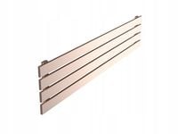 Grzejnik pokojowy poziom BELLOSLIM 30x100 złotyróż