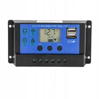 REGULATOR ŁADOWANIA KONTROLER SOLARNY 60A 12/24V DO PANELI SŁONECZNYCH